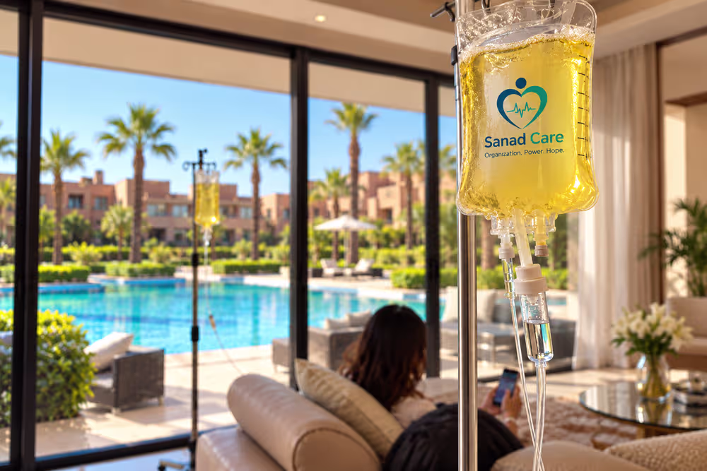 Sanad Care IV: vitamin infusions at home or hotel in Marrakech, on prescription